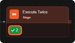 Execute Twice ran once per unwound item