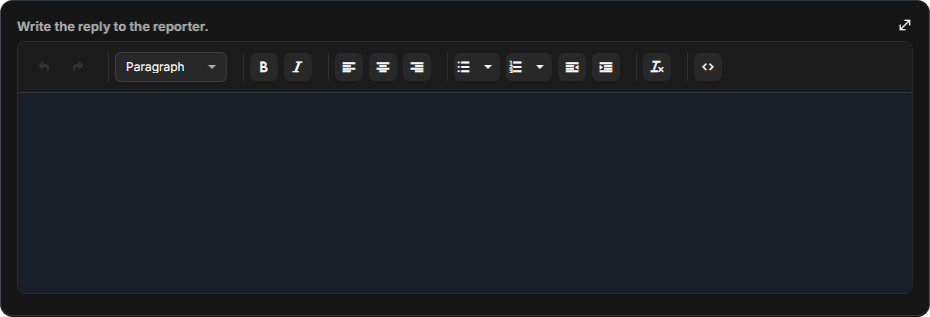 HTML Text question with the rich-text editor