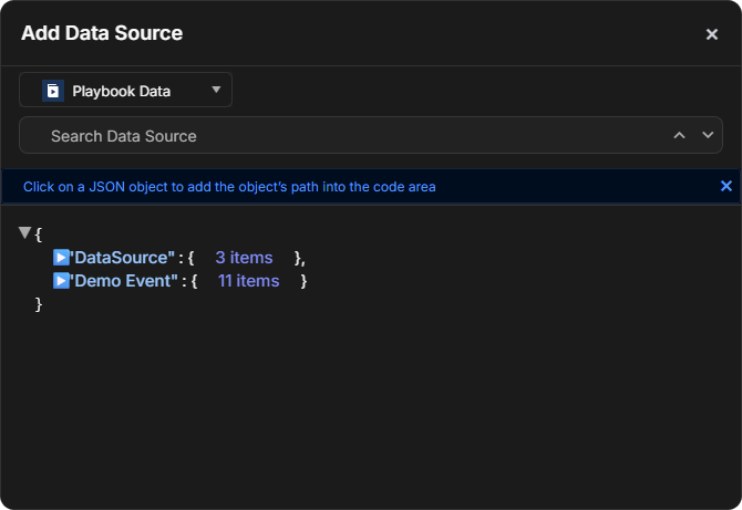 Add Data Source window
