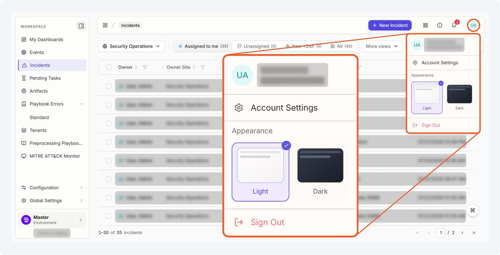 Light Theme