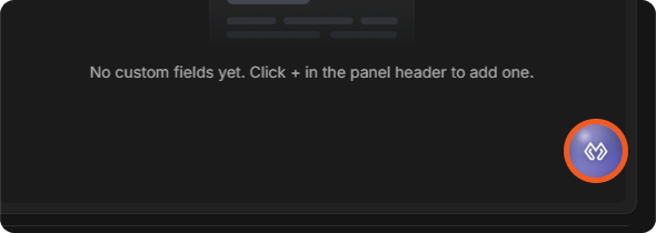 The Open AI Assistant button (Morpheus icon) at the bottom right of the incident workspace