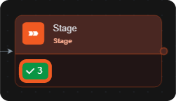 Stage task ran three times