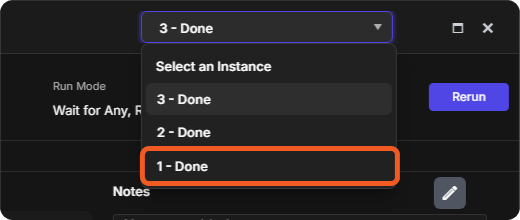 Select an Instance